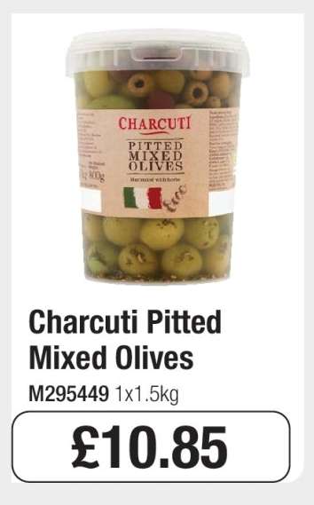 Charcuti Pitted Mixed Olives