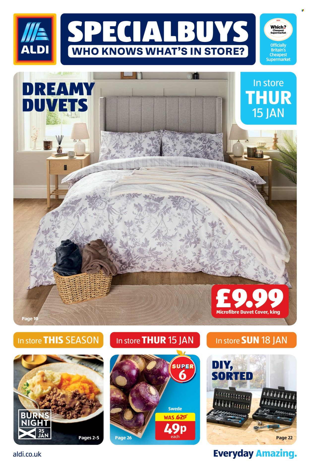 Aldi offer - 15/01/2026 - 21/01/2026. Page 1