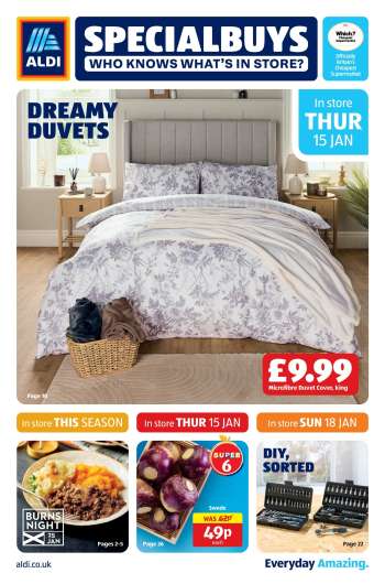 Aldi offer  - 15/01/2026 - 21/01/2026.