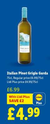 Italian Pinot Grigio Garda