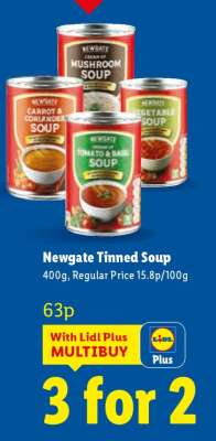 Newgate Tinned Soup