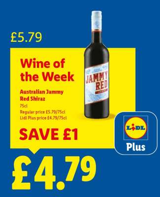 Australian Jammy Red Shiraz