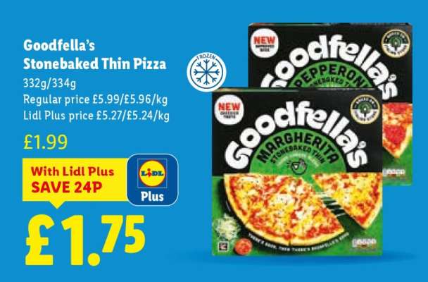 Goodfella’s Stonebaked Thin Pizza