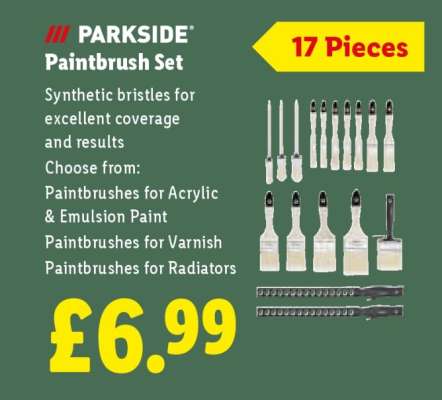 PARKSIDE Paintbrush Set
