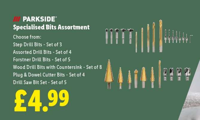 PARKSIDE Specialised Bits Assortment