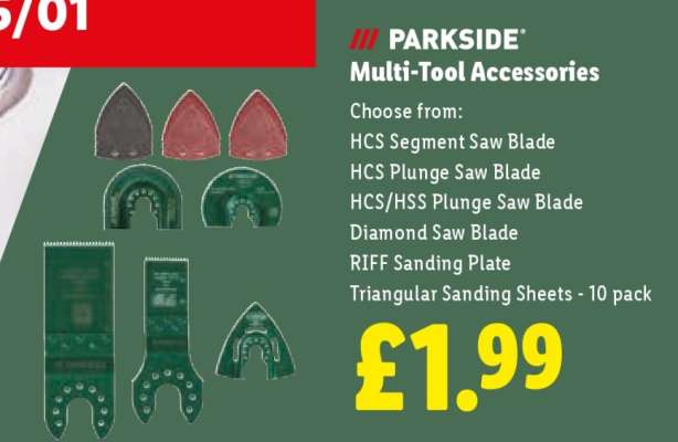 PARKSIDE Multi-Tool Accessories