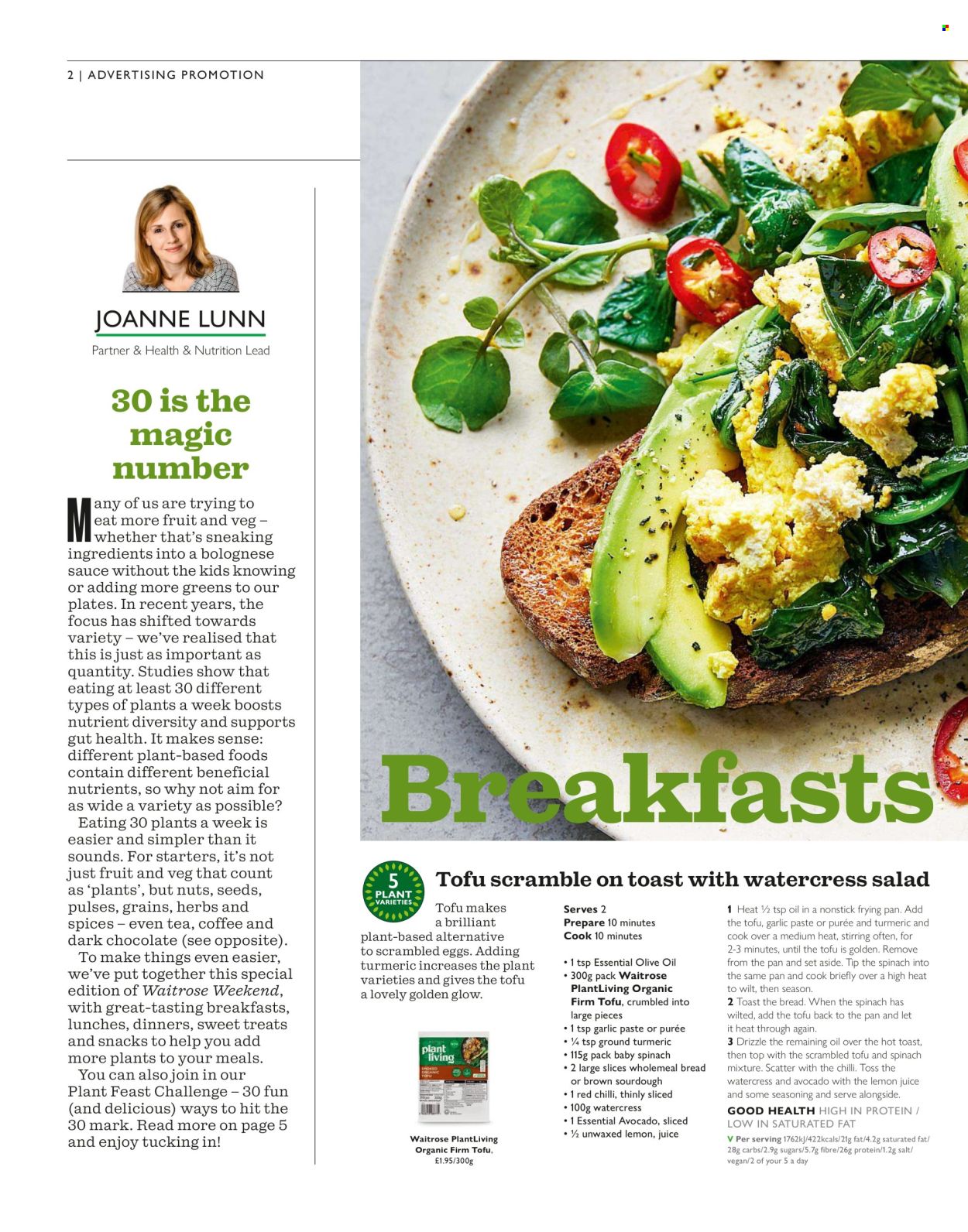 Waitrose offer. Page 2