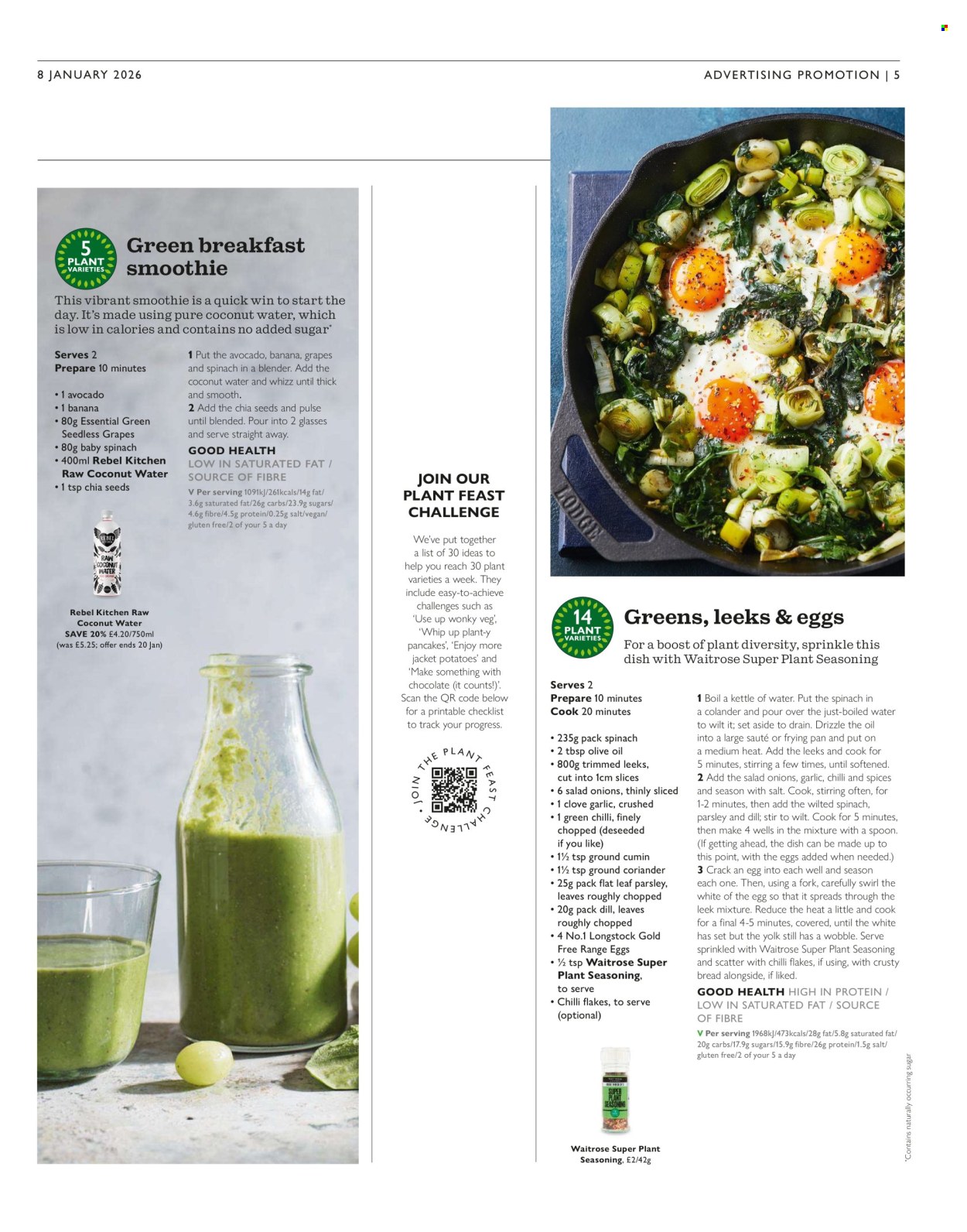 Waitrose offer. Page 5