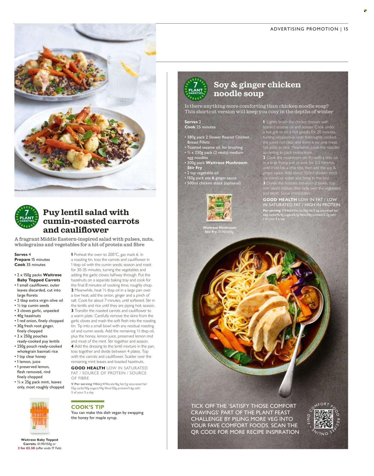 Waitrose offer. Page 15