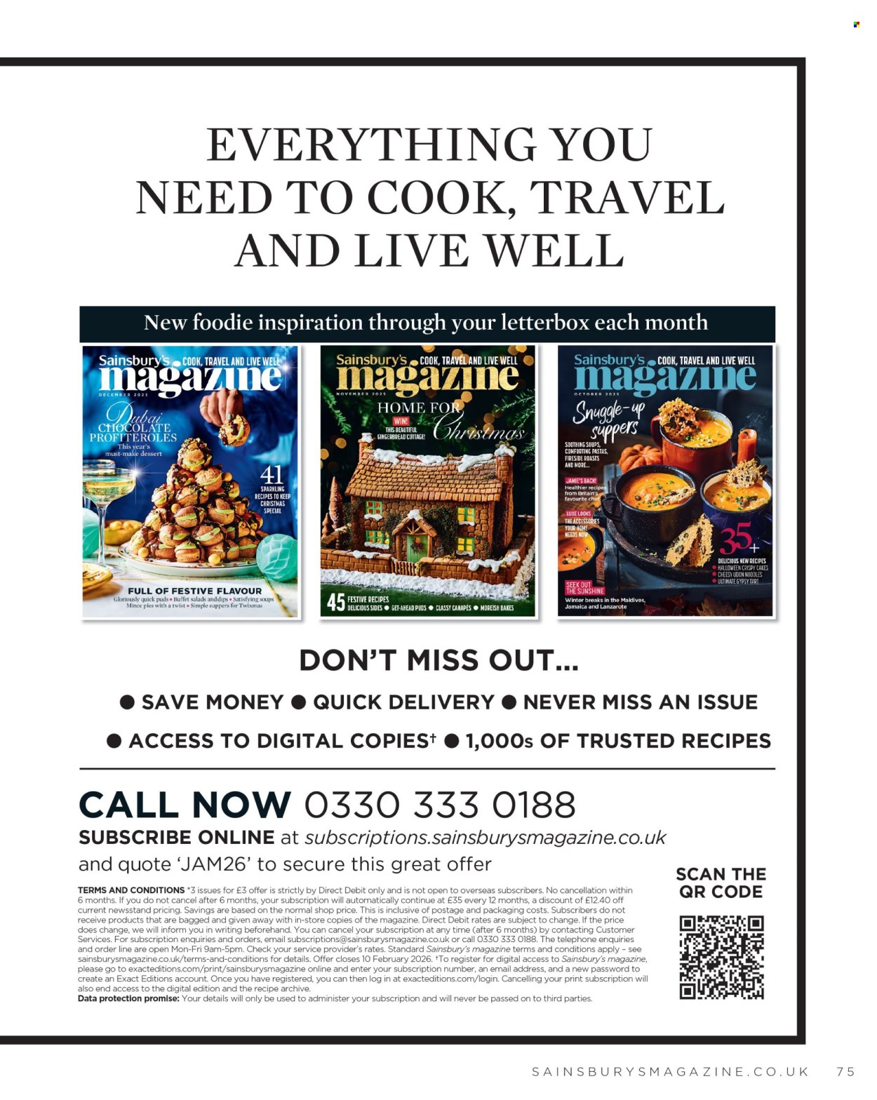 Sainsbury's offer - 01/01/2026 - 31/01/2026. Page 75