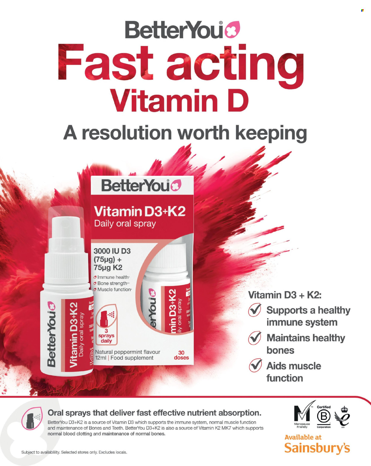 Sainsbury's offer - 01/01/2026 - 31/01/2026. Page 96