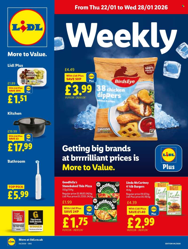 Lidl offer  - 22/01/2026 - 28/01/2026.