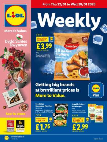Lidl offer  - 22/01/2026 - 28/01/2026.
