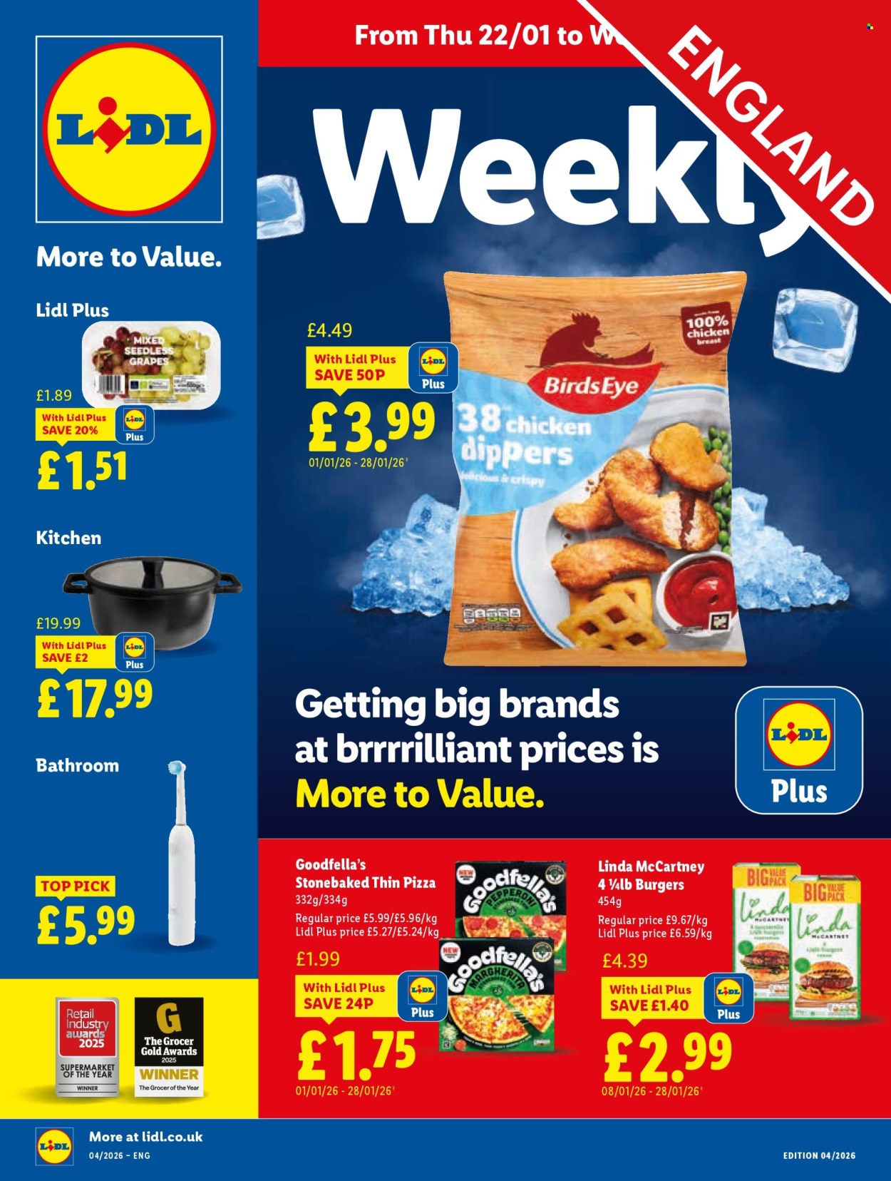 Lidl offer - 22/01/2026 - 28/01/2026. Page 1