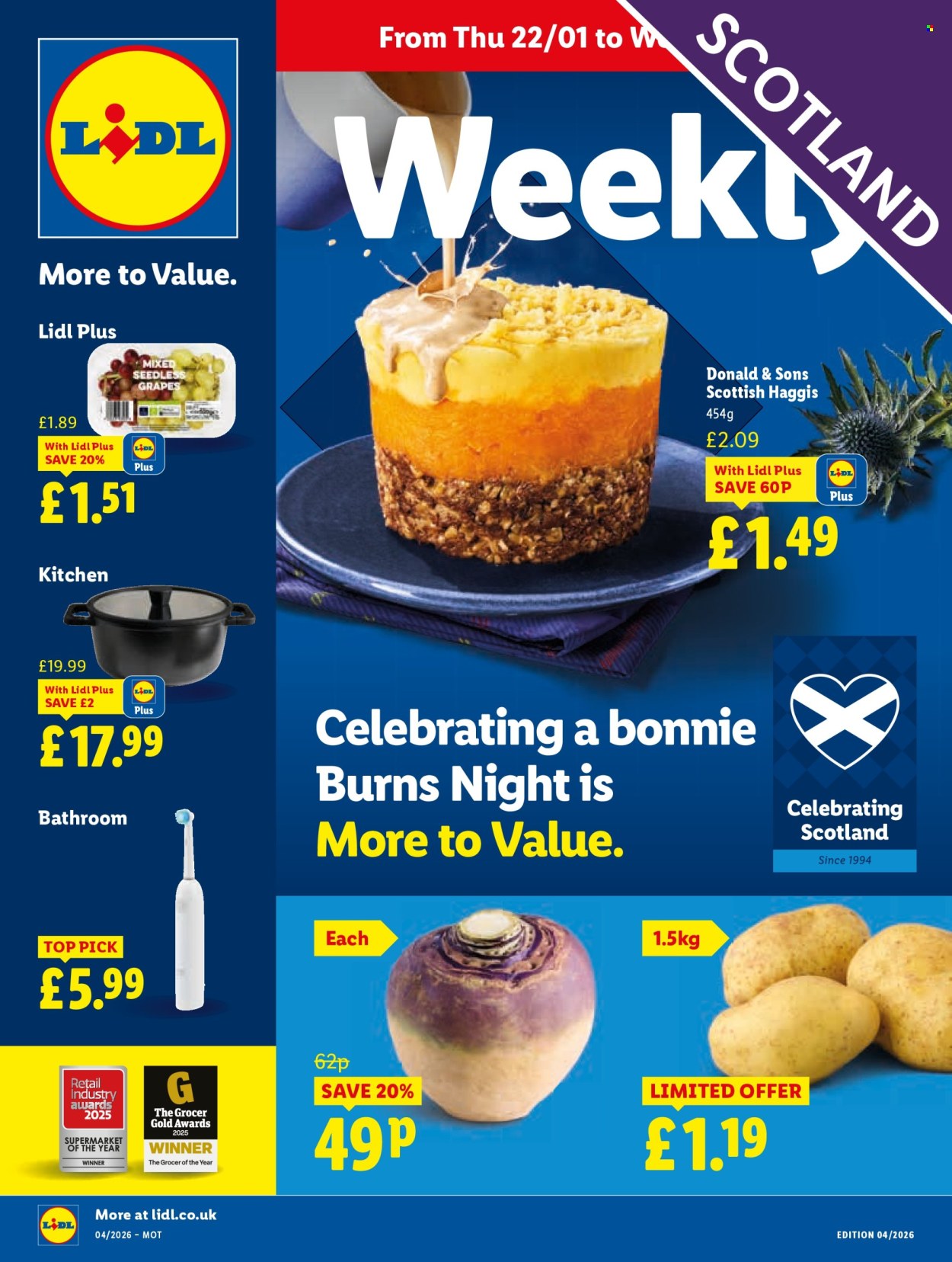 Lidl offer - 22/01/2026 - 28/01/2026. Page 1