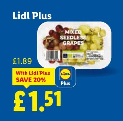 Mixed Seedless Grapes