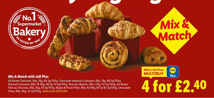 Mix & Match Bakery Offer