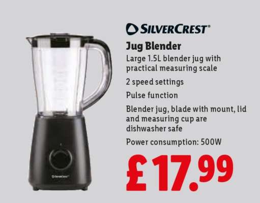 Silvercrest Jug Blender