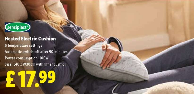 Heated Electric Cushion