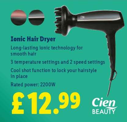 Ionic Hair Dryer