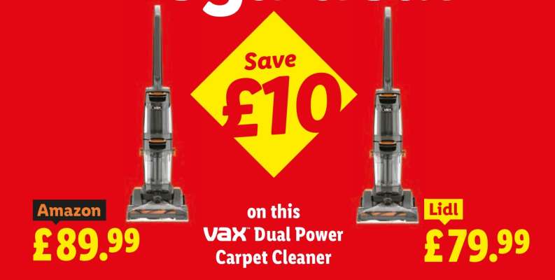 Vax Dual Power Carpet Cleaner
