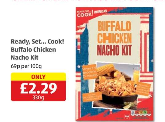 Ready, Set... Cook! Buffalo Chicken Nacho Kit