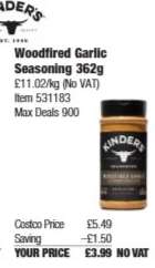 Woodfired Garlic Seasoning 362g