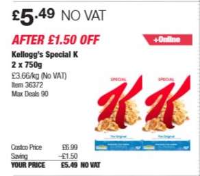 Kellogg's Special K 2 x 750g