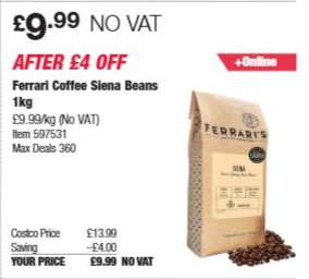 Ferrari Coffee Siena Beans 1kg
