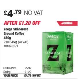 Zoéga Skånerost Ground Coffee