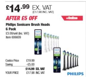 Philips Sonicare Brush Heads 6 Pack