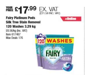 Fairy Platinum Pods Silk Tree Stain Removal