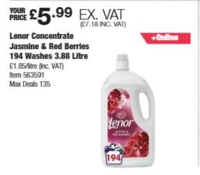 Lenor Concentrate Jasmine & Red Berries