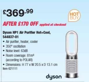 Dyson HP1 Air Purifier Hot+Cool