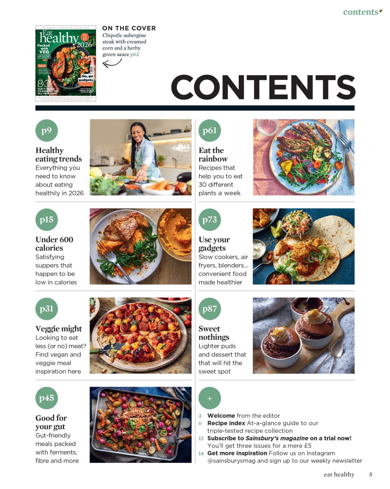 Sainsbury's offer. Page 5