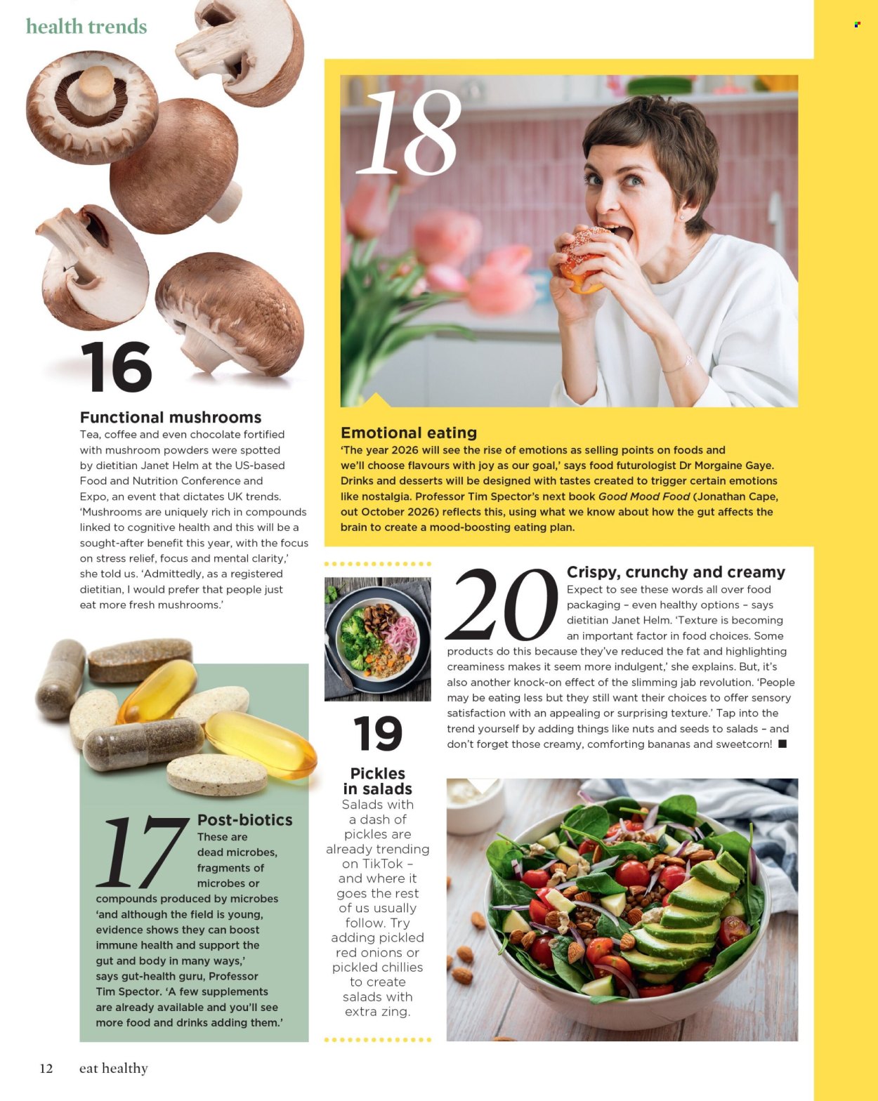 Sainsbury's offer. Page 12