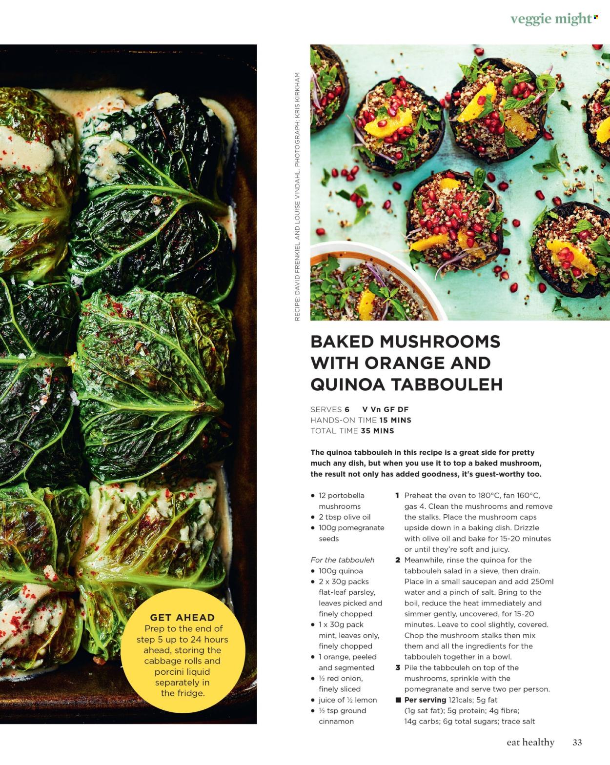 Sainsbury's offer. Page 33