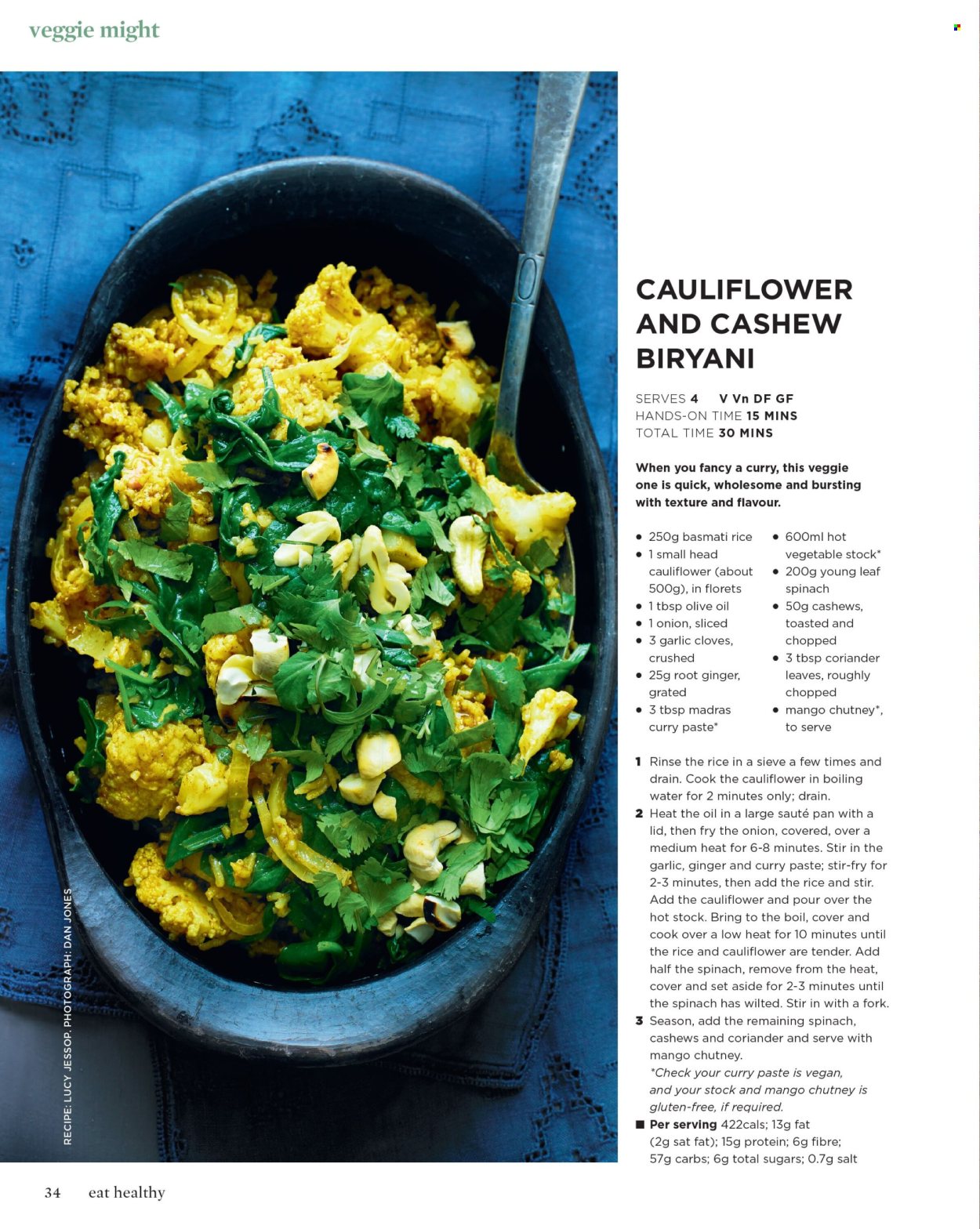 Sainsbury's offer. Page 34