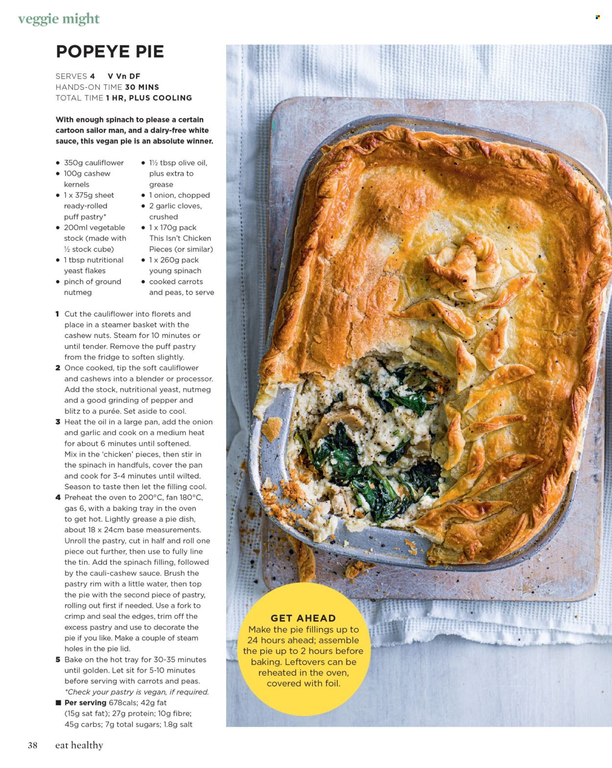 Sainsbury's offer. Page 38