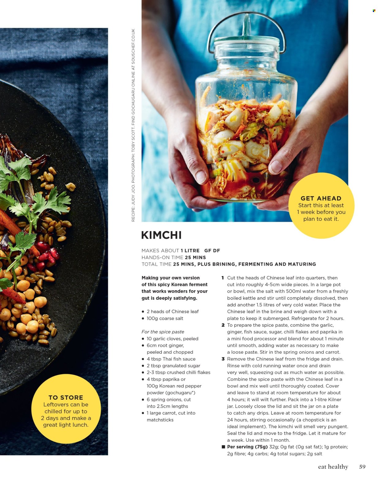 Sainsbury's offer. Page 59