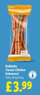 Kuljanka Classic Chicken Kabanossi