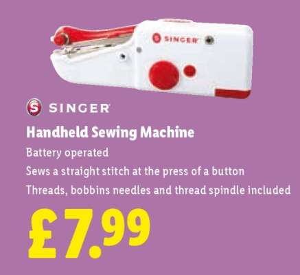 Singer Handheld Sewing Machine