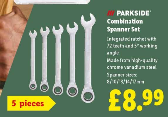 PARKSIDE Combination Spanner Set