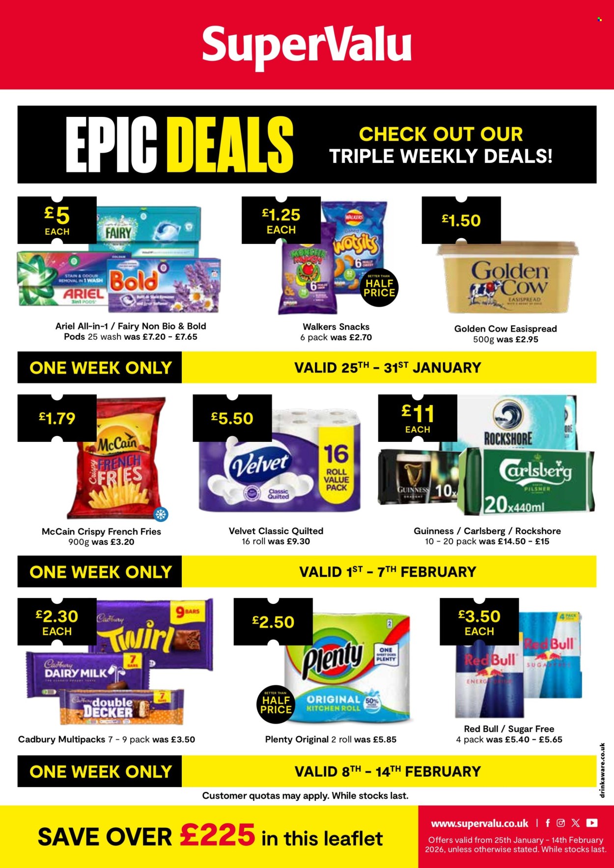 SuperValu offer - 25/01/2026 - 14/02/2026. Page 1