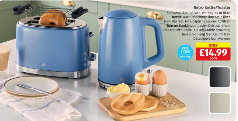 Retro Kettle/Toaster