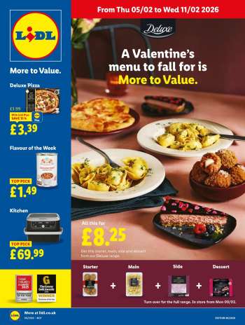 Lidl offer  - 05/02/2026 - 11/02/2026.
