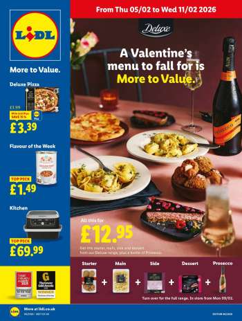 Lidl offer  - 05/02/2026 - 11/02/2026.