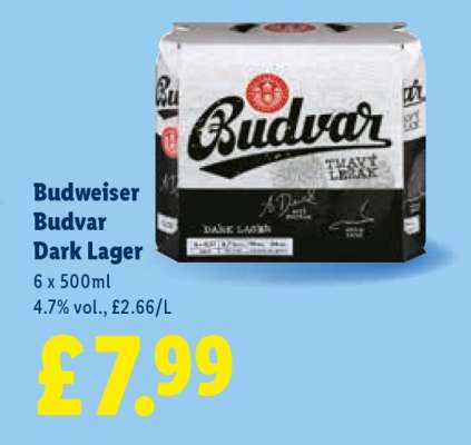 Budweiser Budvar Dark Lager