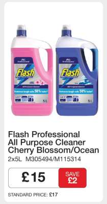 Flash Professional All Purpose Cleaner Cherry Blossom/Ocean