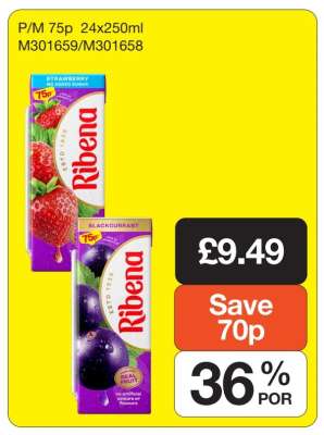 Ribena Strawberry & Blackcurrant
